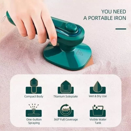 Powerful Steam Iron – Smooth Glide Non-Stick Soleplate for Fast & Easy Ironing