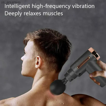 Massage Gun Percussion Muscle Massager Gun Electric Body Massager