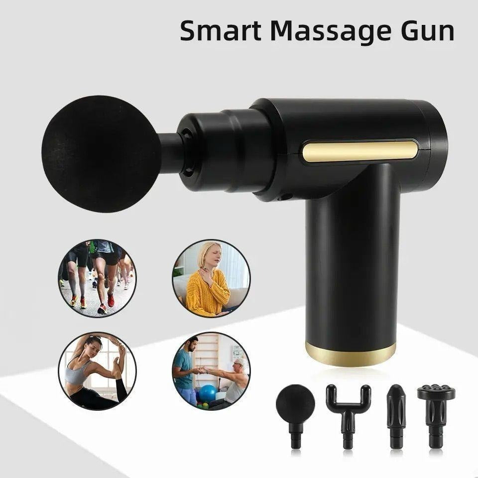 Massage Gun Percussion Muscle Massager Gun Electric Body Massager