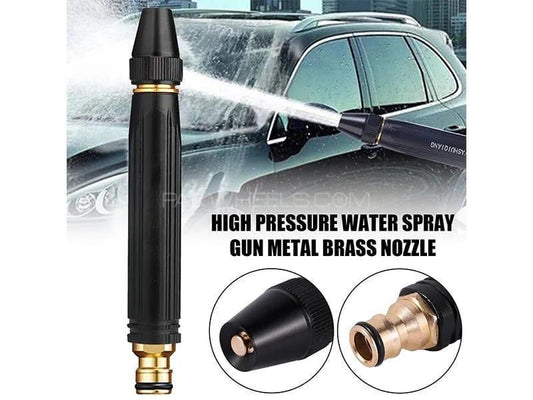 Stainless Steel High Pressure Water Spray Nozzle Durable Black Washer Nozzle