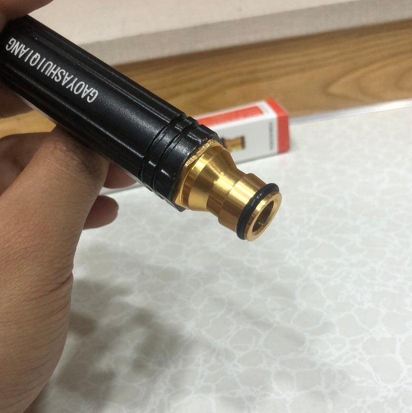 Stainless Steel High Pressure Water Spray Nozzle Durable Black Washer Nozzle