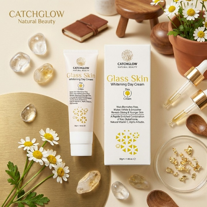 Catchglow Natural Beauty Glass Skin Whitening Day Cream 30g