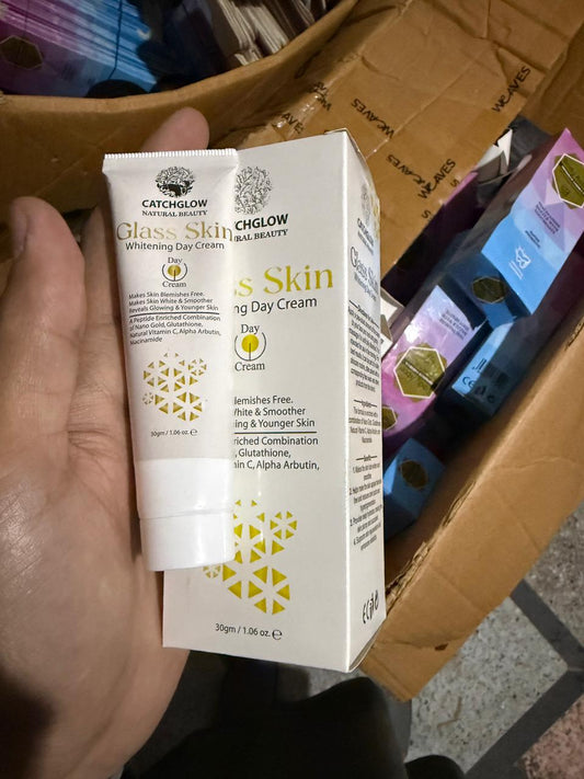 Catchglow Natural Beauty Glass Skin Whitening Day Cream 30g
