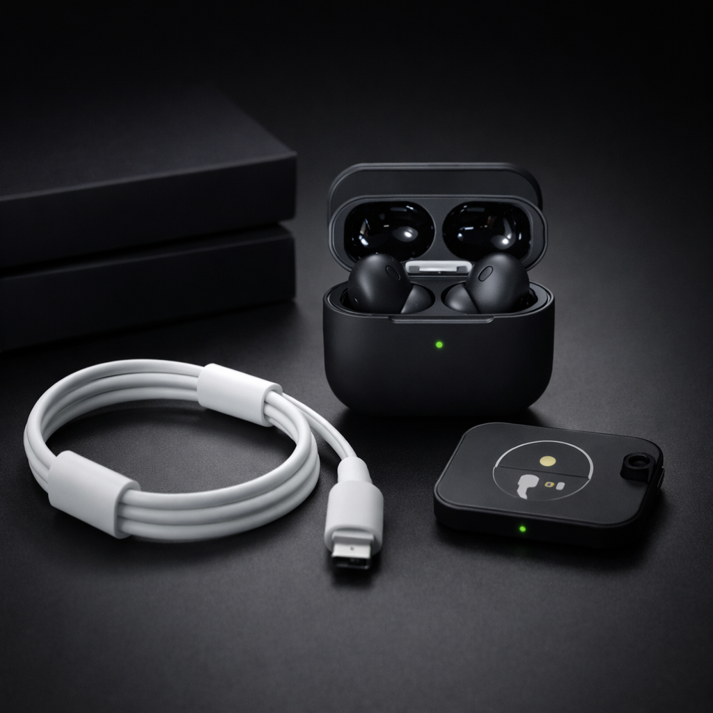 AirPods Pro 2nd Generation Wireless Earbuds – Premium True Wireless Bluetooth Earphones - Black
