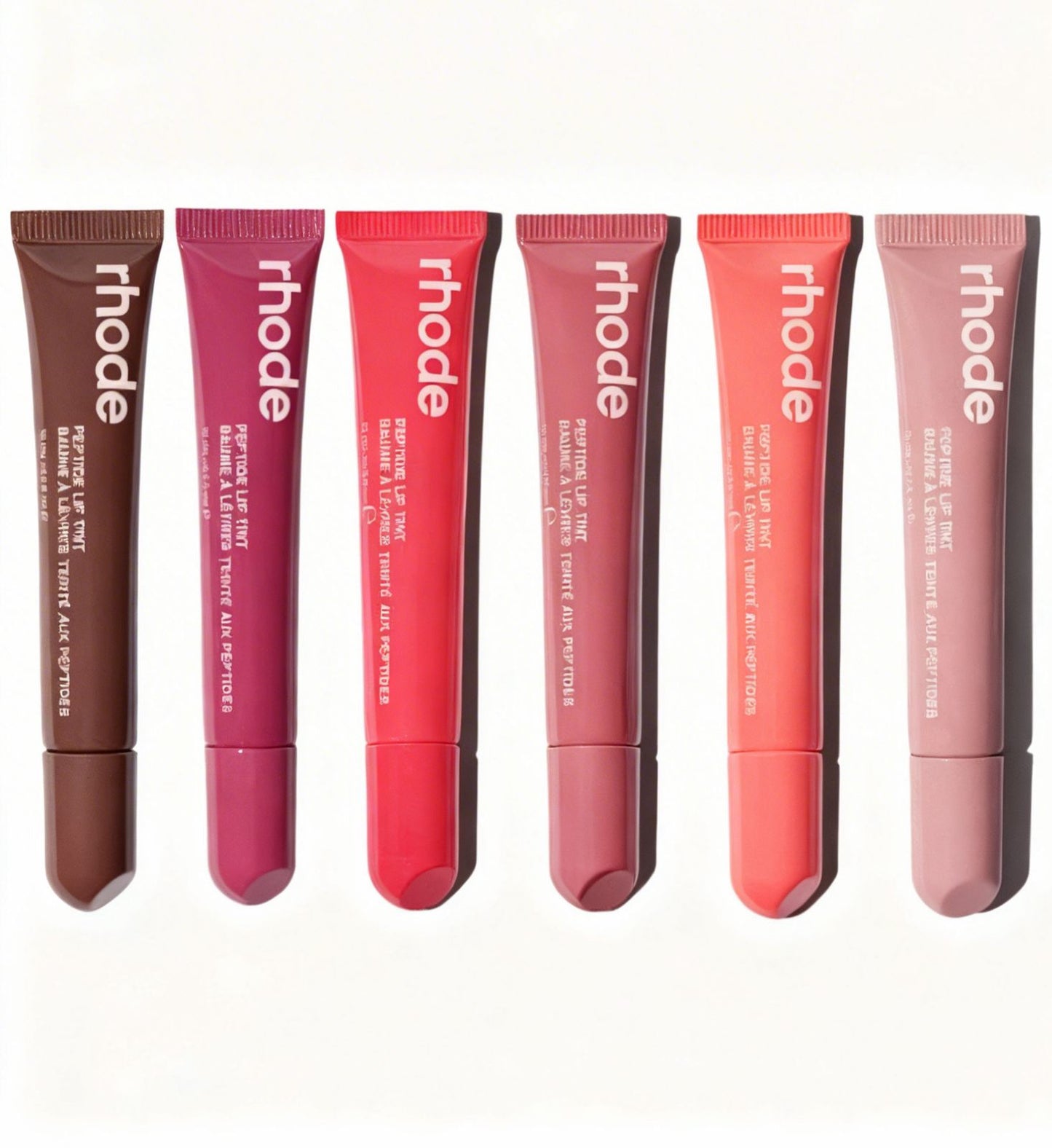 Rhode Peptide Lip Tint – Hydrating Glossy Lip Balm Pack of 8 Shades