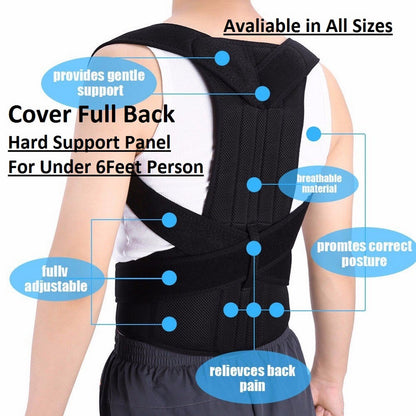 Adjustable Back Support Belt for Men & Women