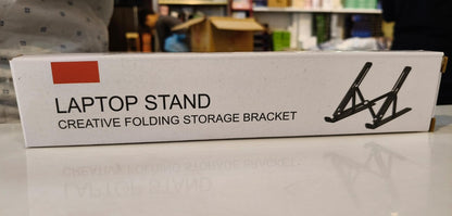 Metal Laptop Stand | Adjustable Foldable Laptop Stand | Portable Laptop Stand With Box & Cover