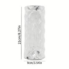 16 Colors Crystal Lamp With Remote | RGB Rose Diamond Table Lamp Rechargeable | Diamond Crystal LED Light Lamp