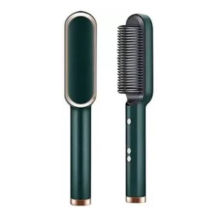 HQT-909B Hair Straightener Ceramic Heated Hair Brush | brush straightener | Ceramic Heated Hair | Hair styling | Hair Beauty Tool | Straight , curl different styling hair Ceramic Brush With Out Box