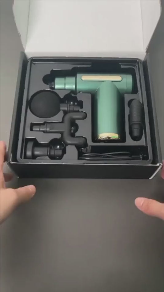 Massage Gun Percussion Muscle Massager Gun Electric Body Massager